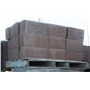 Image 1 : PALLET OF SOLID SCORED TERRACOTTA CONCRETE BLOCKS