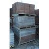 Image 3 : PALLET OF SOLID SCORED TERRACOTTA CONCRETE BLOCKS