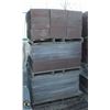 Image 2 : PALLET OF SOLID SCORED TERRACOTTA CONCRETE BLOCKS