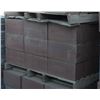 Image 1 : PALLET OF SOLID SCORED TERRACOTTA CONCRETE BLOCKS