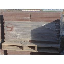 2 PALLETS OF SQUARE PAVING STONES W/ DIAMOND