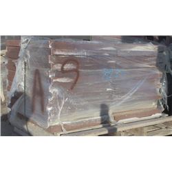 PALLET OF TERRACOTTA PAVING STONES W/ DIAMOND