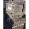 Image 1 : PALLET OF TERRACOTTA PAVING STONES W/ DIAMOND