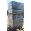 Image 3 : PALLET OF BLACK CONCRETE STRETCHER BLOCKS