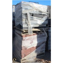 2 PALLETS OF CONCRETE STRETCHER BLOCKS. BLACK &