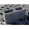 Image 2 : PALLET OF GREY SINGLE BULLNOSE CONCRETE BLOCK