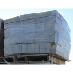 PALLET OF SPLIT FACE SOLID CONCRETE BLOCKS