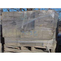 PALLET OF SANDSTONE SPLIT FACED SOLID CONCRETE