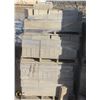 Image 3 : PALLET OF SANDSTONE SPLIT FACED SOLID CONCRETE