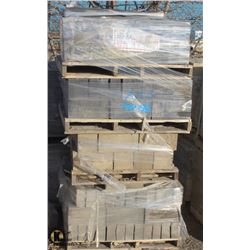 3 PALLETS OF ASSORTED SPLIT FACED CONCRETE BLOCKS