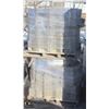 Image 3 : PALLET OF GREY ANGLED CONCRETE BLOCKS