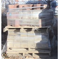 2 PALLET OF ANGLED CONCRETE BLOCKS INCL.
