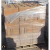 Image 1 : PALLET OF BROWN CONCRETE STRETCHER BLOCK