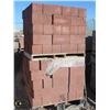 Image 3 : PALLET OF TERRACOTTA SPLIT FACED CONCRETE BLOCKS