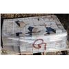 Image 1 : PALLET OF ASSORTED COLOR SQUARE PAVING STONES