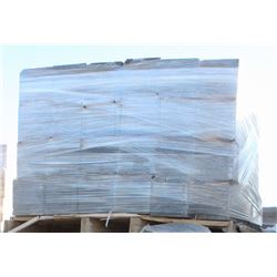 PALLET OF GREY SPLIT FACED CORNER BLOCKS