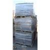 Image 3 : PALLET OF GREY SPLIT FACED CORNER BLOCKS
