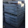 Image 1 : LOT OF 4 PALLETS ASSORTED COLOR SPLIT FACED