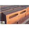 Image 2 : PALLET OF TERRACOTTA PARTITION CONCRETE BLOCKS
