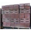 Image 3 : PALLET OF TERRACOTTA PARTITION CONCRETE BLOCKS