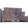 Image 1 : PALLET OF TERRACOTTA CONCRETE STRETCHER BLOCKS