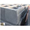 Image 2 : PALLET OF DARK GREY SPLIT FACED LEDGE CONCRETE