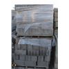 Image 3 : PALLET OF GREY 4 RIB SPLIT FACED BLOCK