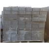 Image 1 : PALLET OF DARK GREY PARTITION CONCRETE BLOCKS