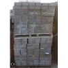 Image 3 : PALLET OF DARK GREY PARTITION CONCRETE BLOCKS