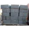 Image 1 : PALLET OF DARK GREY SPLIT FACED PILLAR BLOCKS