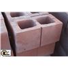 Image 2 : PALLET OF TERRACOTTA SCORED CINDER BLOCK