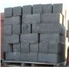 Image 1 : PALLET OF DARK GREY CONCRETE CINDER BLOCKS