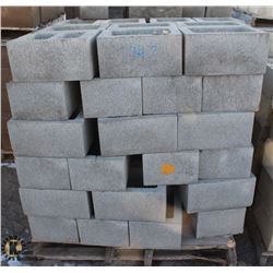 PALLET OF LIGHT GREY RECTANGULAR COLUMN