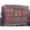 Image 1 : PALLET OF TERRACOTTA SPLIT FACED CORNER BLOCKS