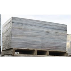 PALLET OF TERRACOTTA RETAINING WALL CAPS W/