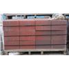 Image 1 : PALLET OF TERRACOTTA RETAINING WALL CAPS W/
