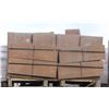 Image 1 : PALLET OF LIGHT BROWN RETAINING WALL CAPS W/