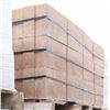 Image 1 : PALLET OF LIGHT BROWN RETAINING WALL CAPS W/