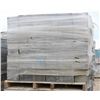 Image 1 : PALLET OF BLACK SPLIT FACED HALF CINDER BLOCK