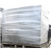 Image 1 : PALLET OF BLACK SPLIT FACED HALF CINDER BLOCK