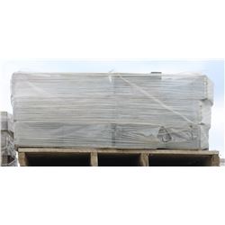 PALLET OF WEDGE RETAINING WALL BLOCKS ASSORTED