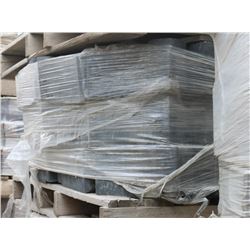 PALLET OF WEDGE RETAINING WALL BLOCKS ASSORTED
