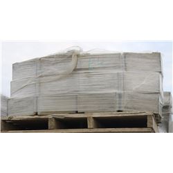 PALLET OF WEDGE RETAINING WALL BLOCKS ASSORTED