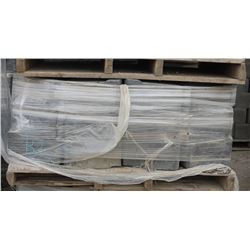 PALLET OF WEDGE RETAINING WALL BLOCKS ASSORTED