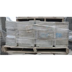PALLET OF WEDGE RETAINING WALL BLOCKS ASSORTED