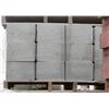Image 1 : PALLET OF GREY STRAIGHT RETAINING WALL BLOCKS