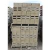 Image 3 : PALLET OF SANDSTONE PARTITION CONCRETE BLOCKS
