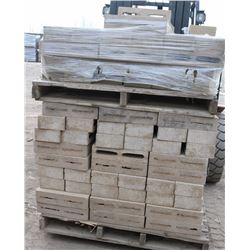 1.5 PALLETS OF SANDSTONES PARTITION CONCRETE