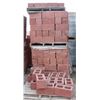 Image 3 : PALLET OF TERRACOTTA SPLIT FACED CORNER BLOCKS