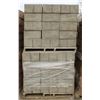Image 3 : PALLET OF GREY SPLIT FACED CONCRETE BLOCKS